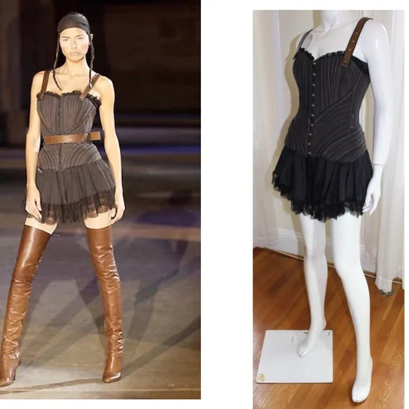 ALEXANDER MCQUEEN ハイウエストフレアテラトトラウサ Alexander McQueen | Dresses | Alexander Mcqueen Fall 202